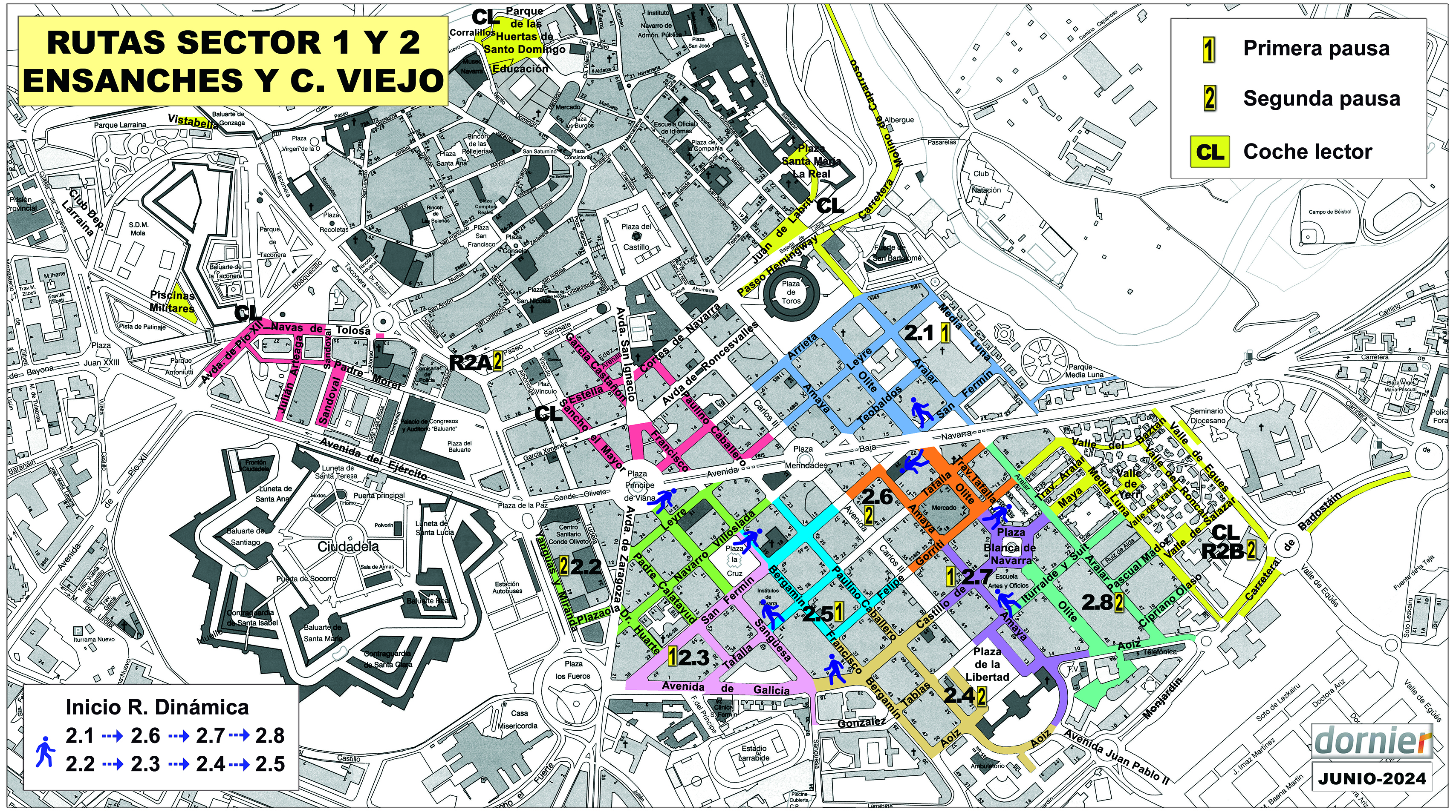 No se puede mostrar estas rutas